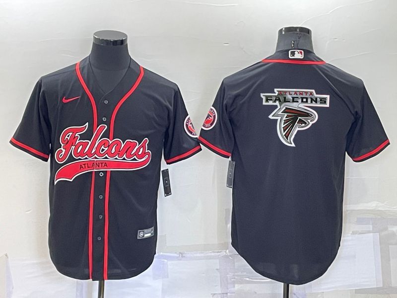 Men Atlanta Falcons Blank Black 2022 Nike Co branded NFL Jerseys